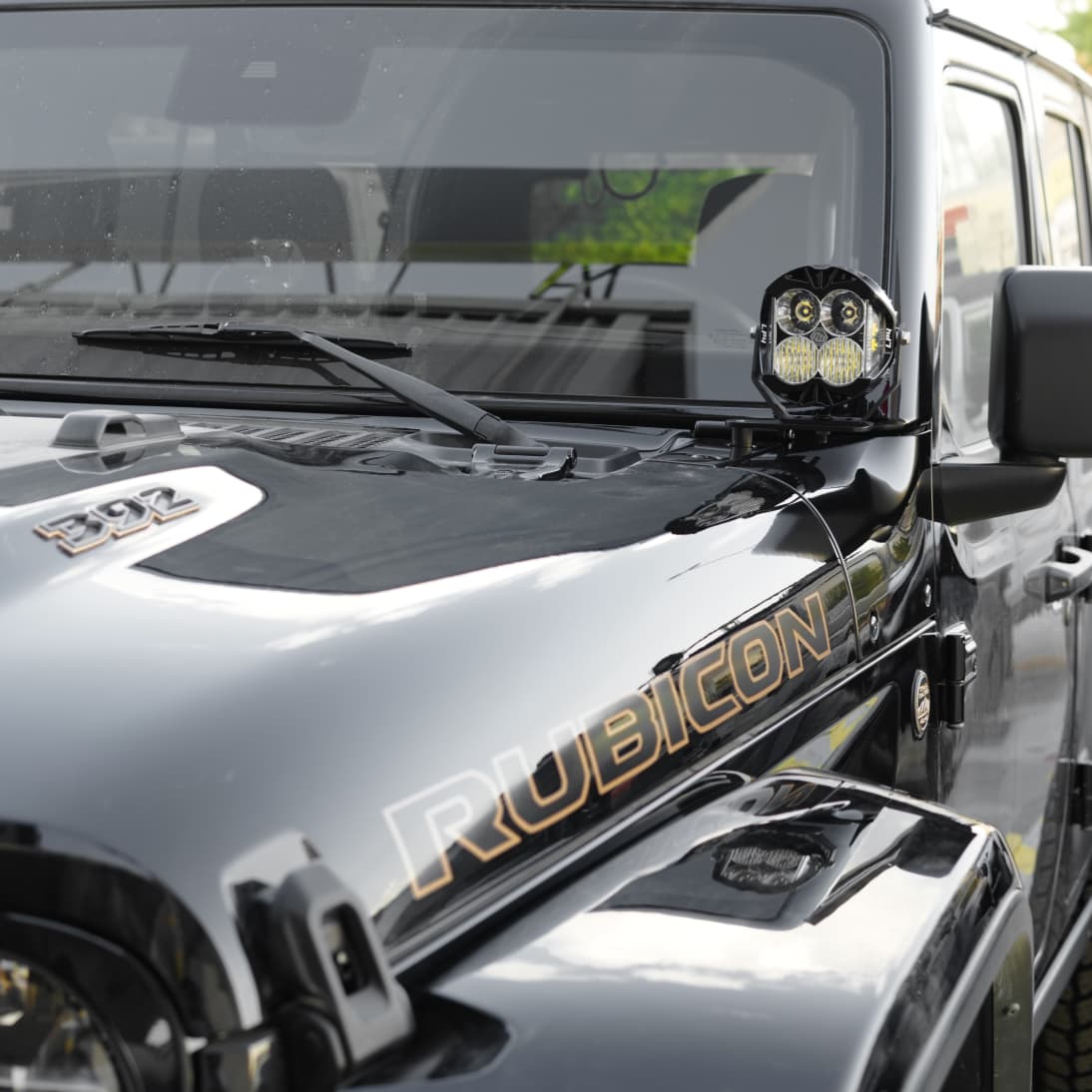 A-Pillar Light Mounting Brackets-Pairs for Jeep JL 392  & JT Sandrunner