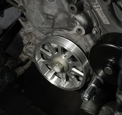 Hurricane Performance lightweight crankshaft pulley for Jeep Wrangler 3.6L