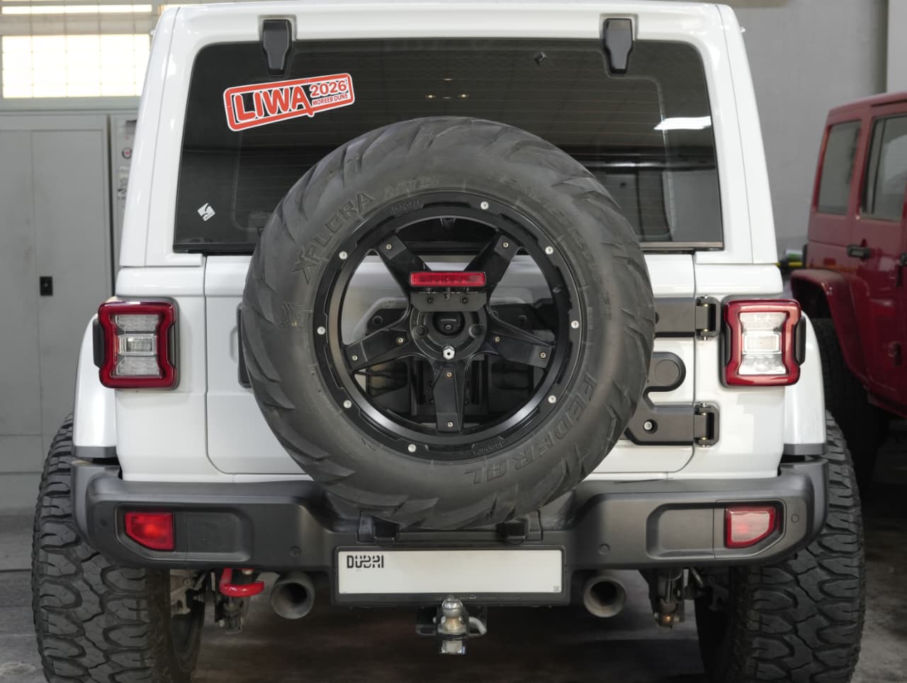 AMR Tire Carrier for Jeep Wrangler JL