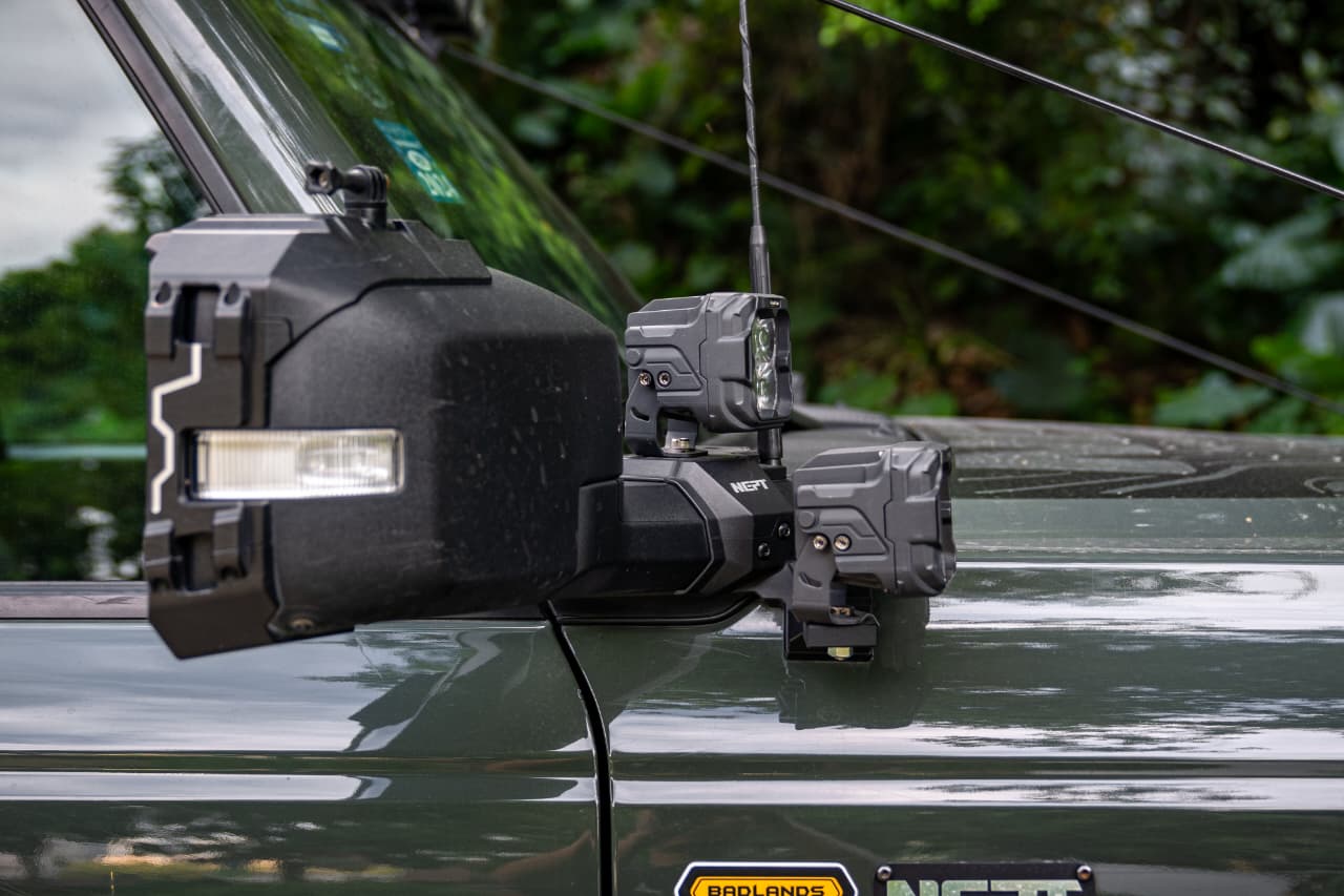 A-pillar Dual Spotlight Bracket For Ford Bronco 2.3T/2.7T/3.0T