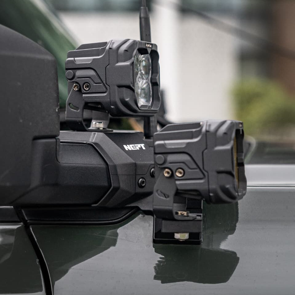 A-pillar Dual Spotlight Bracket For Ford Bronco 2.3T/2.7T/3.0T