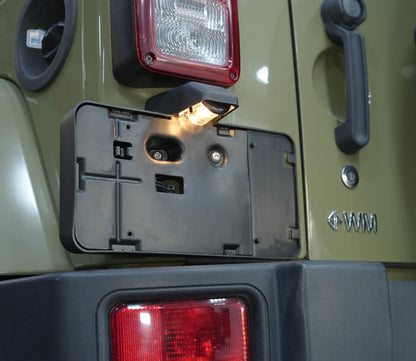 Number Plate Holder for Jeep Wrangler JK