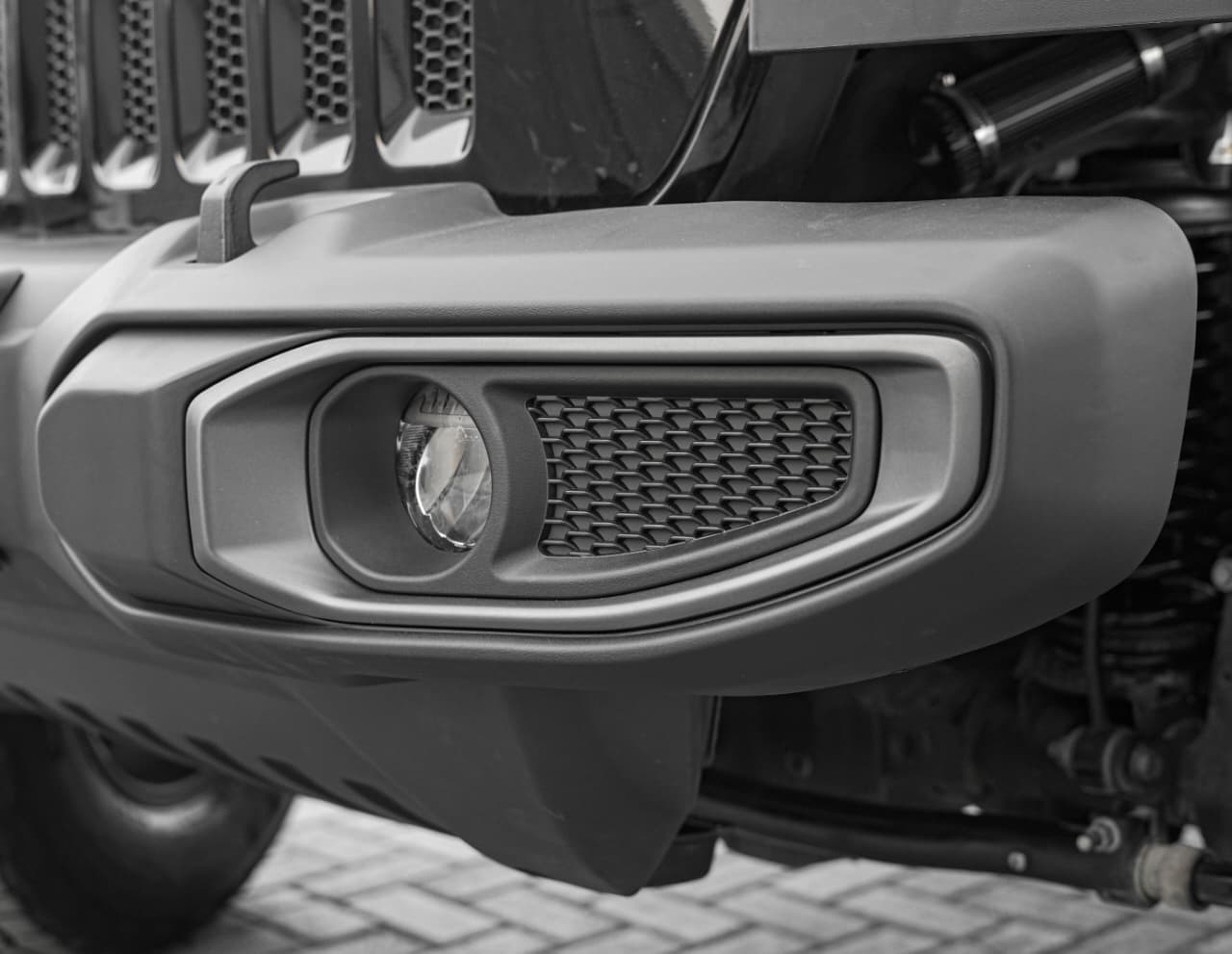 Plastic  Front Bumper Without  Sensor Hole for Jeep Wrangler JK & JL & Gladiator