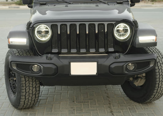 Plastic  Front Bumper Without  Sensor Hole for Jeep Wrangler JK & JL & Gladiator