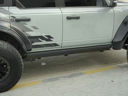 POWER SIDE STEPS With LED LIGHTS FOR FORD BRONCO 2021+  4 Door