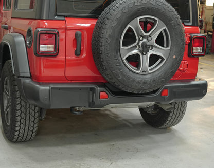 AMR Rear Bumper with Sensor Hole for Jeep Wrangler JL