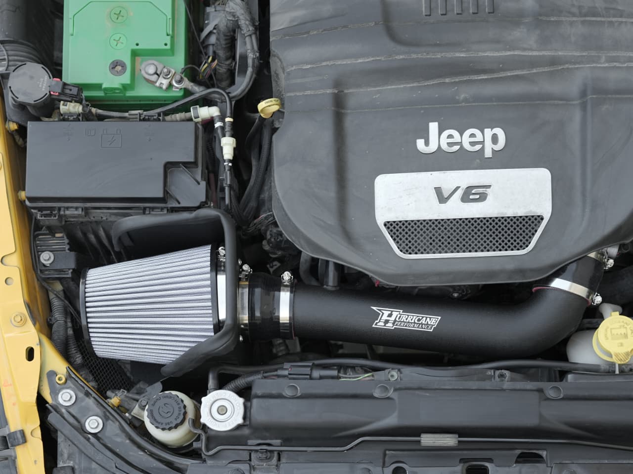 HURRICANE PERFORMANCE Cold Air Intake System For Jeep Wrangler JK  (2012-2018)