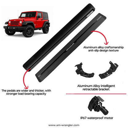 AMR Power Side Steps for Jeep Wrangler JK (2013-2018)