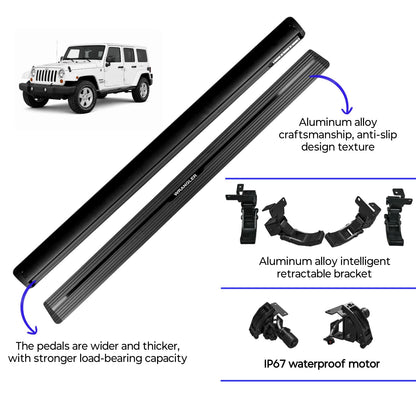 AMR Power Side Steps for Jeep Wrangler JK (2013-2018)