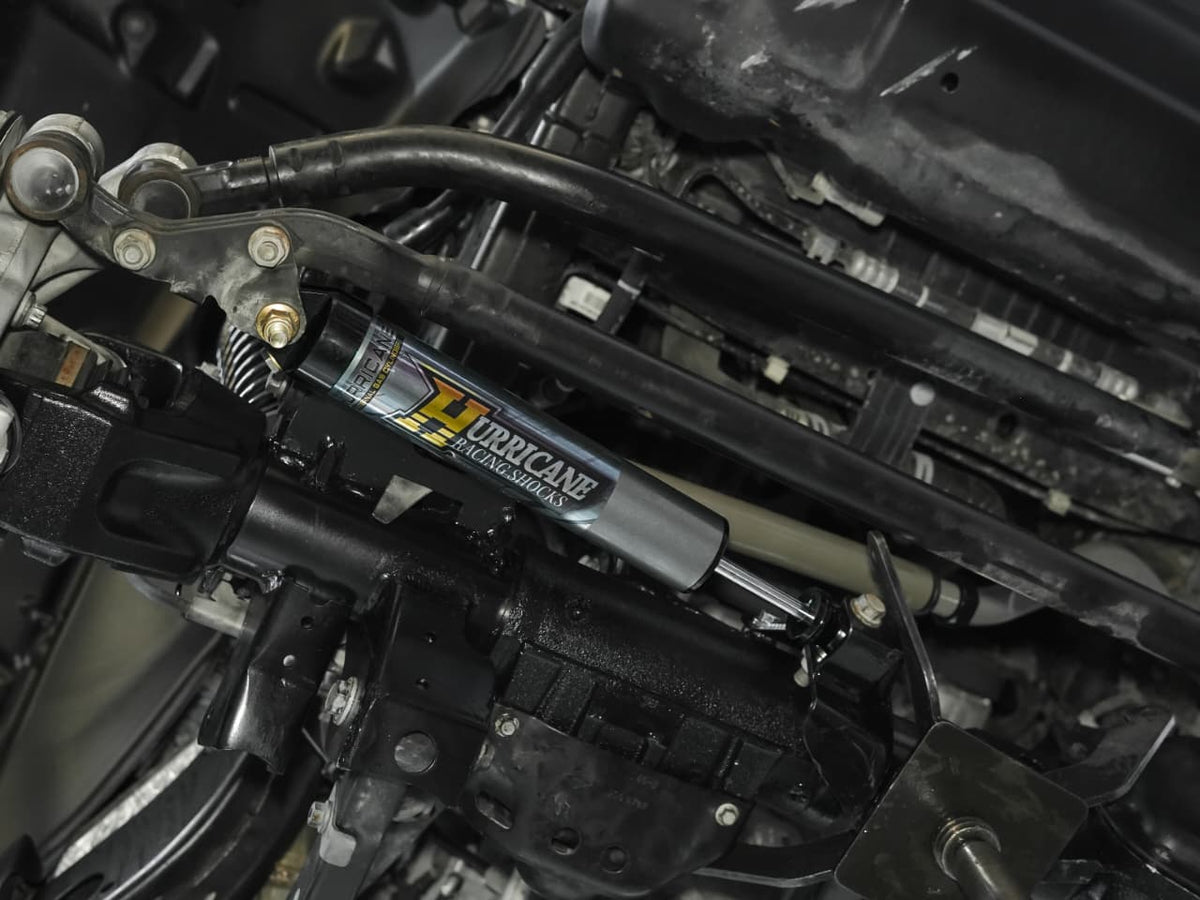 Hurricane Performance 2.2 Steering Stabilizer Aluminum for Jeep Wrangler JL/JK & JT