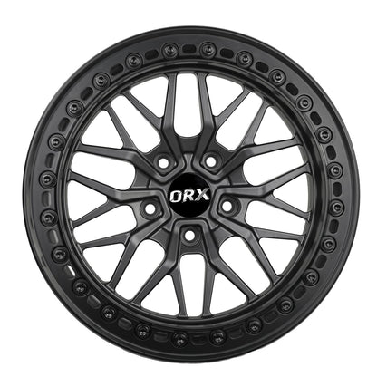 ORYX Forged Machined Aluminum Matte Grey Bead lock Rims-ORX05 for Jeep Wrangler JK/JL/JT & 392