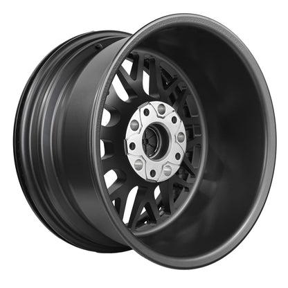 ORYX Forged Machined Aluminum Matte Grey Bead lock Rims-ORX05 for Jeep Wrangler JK/JL/JT & 392