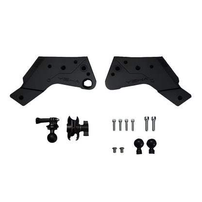 A-Pillar Hood Dual Light & Go pro Bracket for Ford Bronco