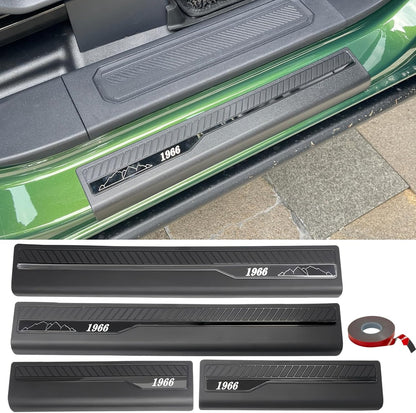 Door Sill Guards Protector Kit for 2021 + Ford Bronco 4 DOOR