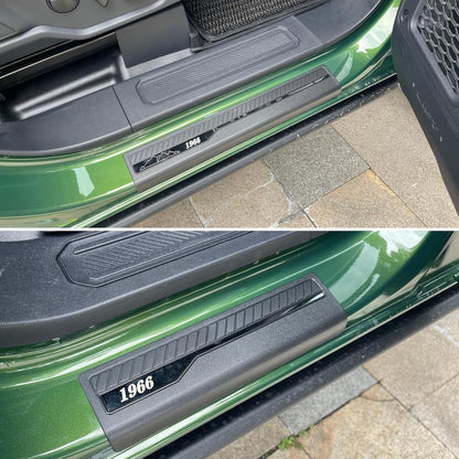 Door Sill Guards Protector Kit for 2021 + Ford Bronco 4 DOOR