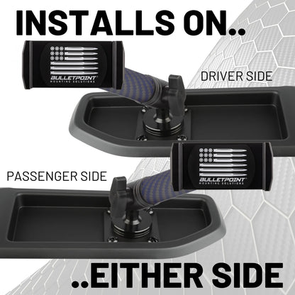 BulletPoint Phone Holder Dash Mount with Arm for 2024+ Jeep Wrangler JL / Gladiator ,Wrangler 4xe