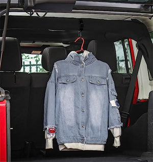 Clothes Hook & Seat Headrest Hook Hanger Storage for Jeep Wrangler