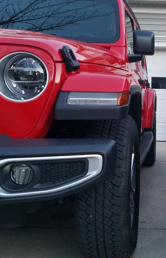 AMR Normal Plastic Fenders with LED Lights for Jeep Wrangler JL