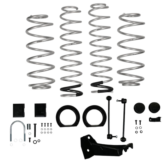 Hurricane Performance 2.5 inch Lift Kit With Coil Spring Made By Eibach USA For Jeep Wrangler JL 4 Door