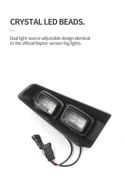 Raptor Version Front Fog Lights LED Driving lights For Ford Bronco