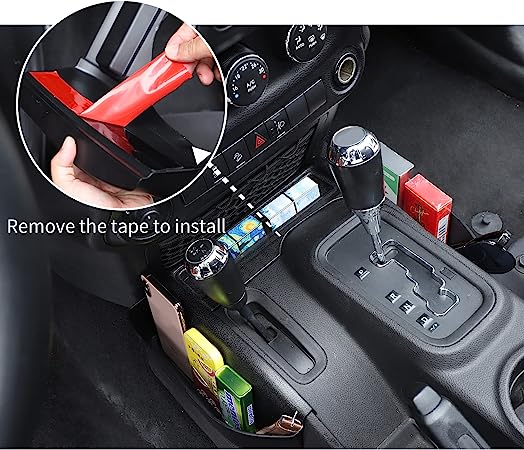 Gear Shifter Storage Box for Jeep Wrangler Accessories JK