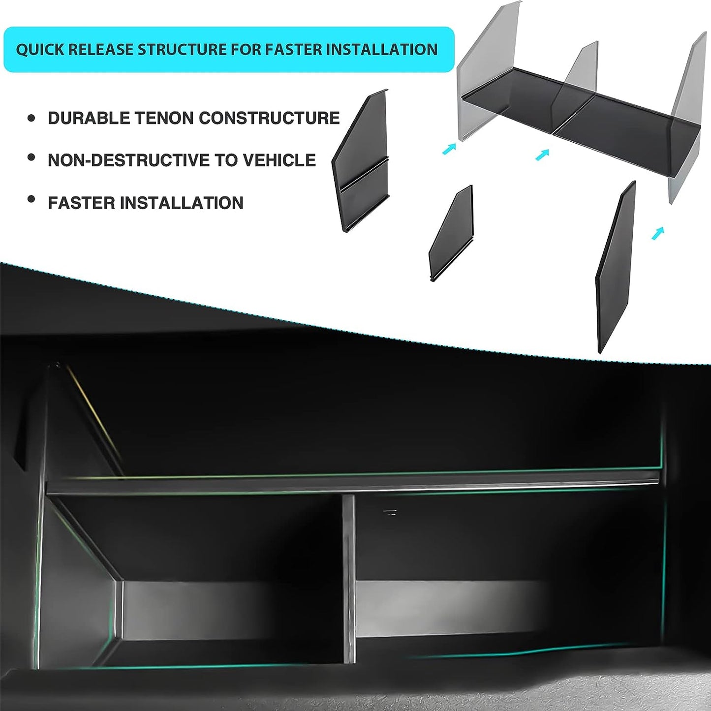 Glove Box Organizer For Bronco 2/4 Door