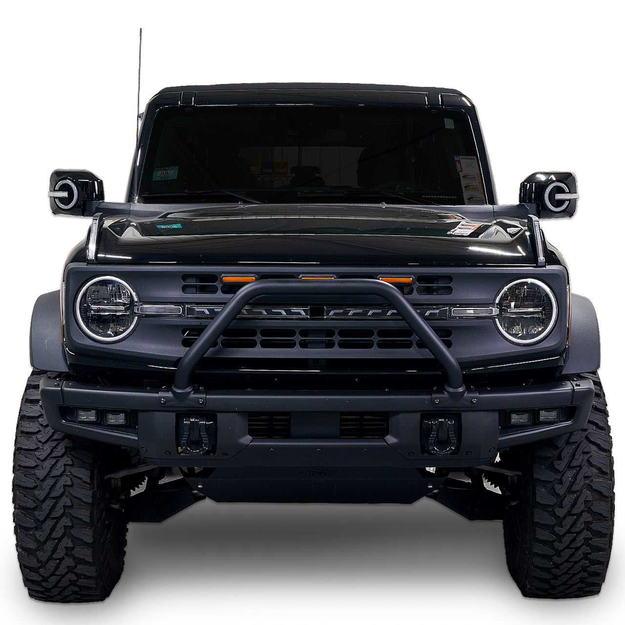 Hood Handle with Lights Hood Trail Sight Lights for Ford Bronco