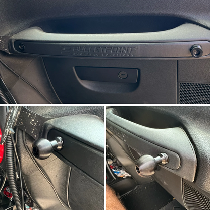 BulletPoint Grab Bar Insert Replacement with 2 Mounting Points For Jeep Wrangler JK