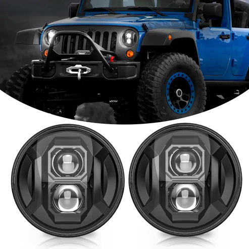 AMR Super7 LED Headlight for Jeep Wrangler JK