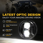 AMR Super7 LED Headlight for Jeep Wrangler JK