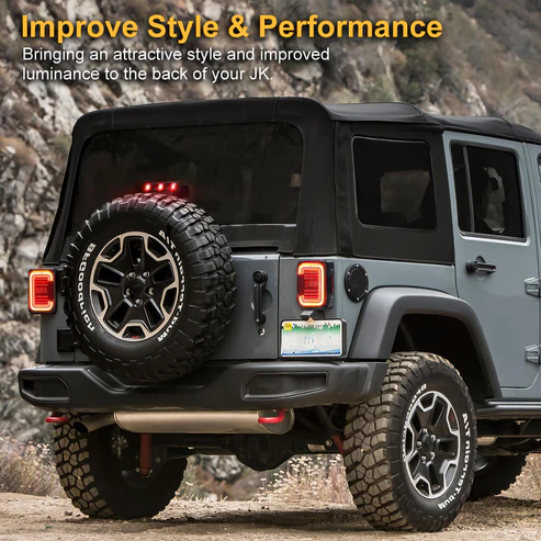 AMR LED Tail Light for Jeep Wrangler JK