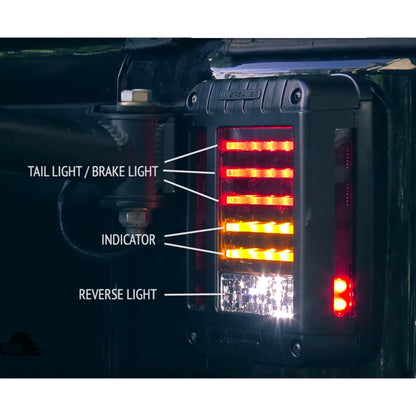 AMR  Tail Lights for Jeep Wrangler JK