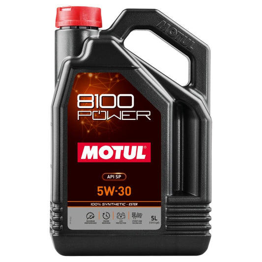 MOTUL 8100 POWER 5W30 5L Engine Oil