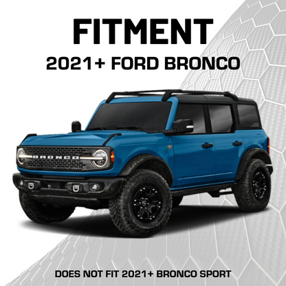 Bulletpoint 1/4"-20 Aluminum Single 20mm Ball Mount for 2021+ Ford Bronco