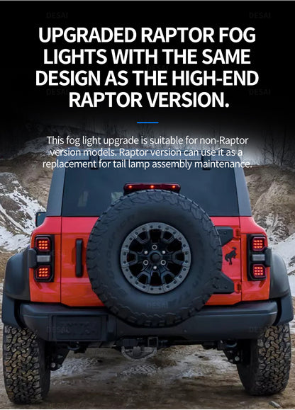 RAPTOR STYLE TAIL-LIGHT FOR FORD 2021-2022 BRONCO