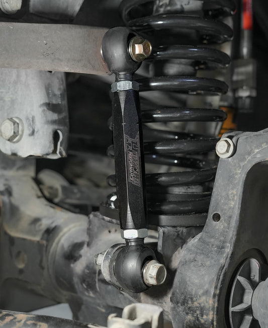 Hurricane Performance Super Duty Front Adjustable Sway Bar End Link for Jeep Wrangler JL/JK
