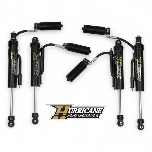 Hurricane Performance Adventure Series 2.5" Double Bypass Shocks for Jeep Wrangler JK
