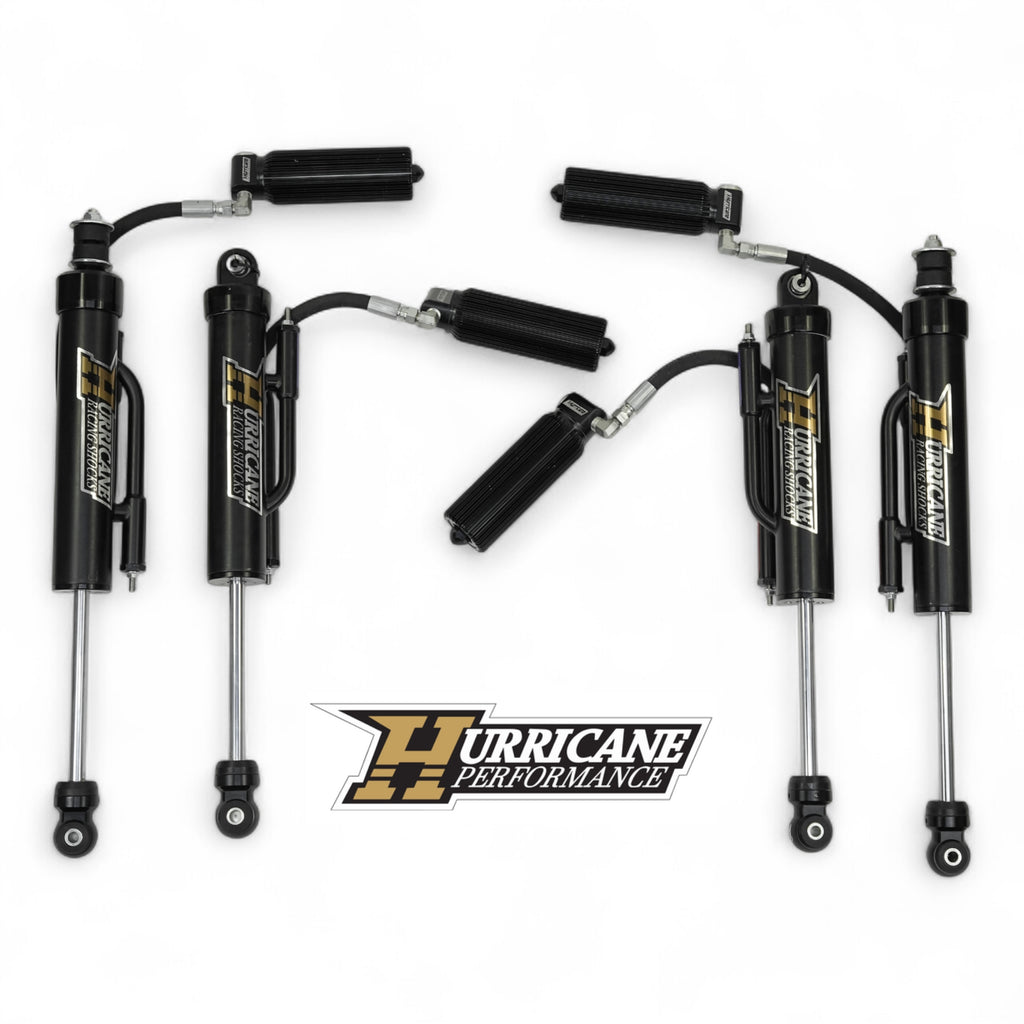 Hurricane Performance Adventure Series 2.5" Double Bypass Shocks for Jeep Wrangler JK