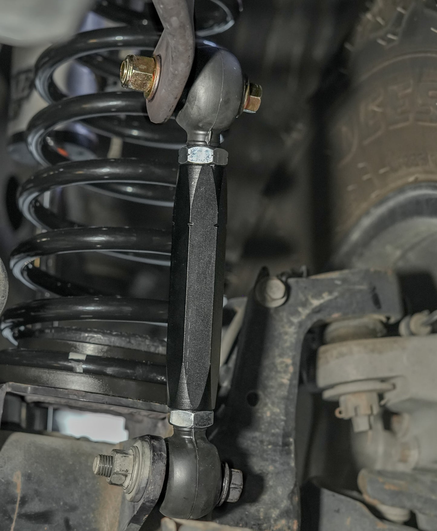 Hurricane Performance Super Duty Front Adjustable Sway Bar End Link for Jeep Wrangler JL/JK