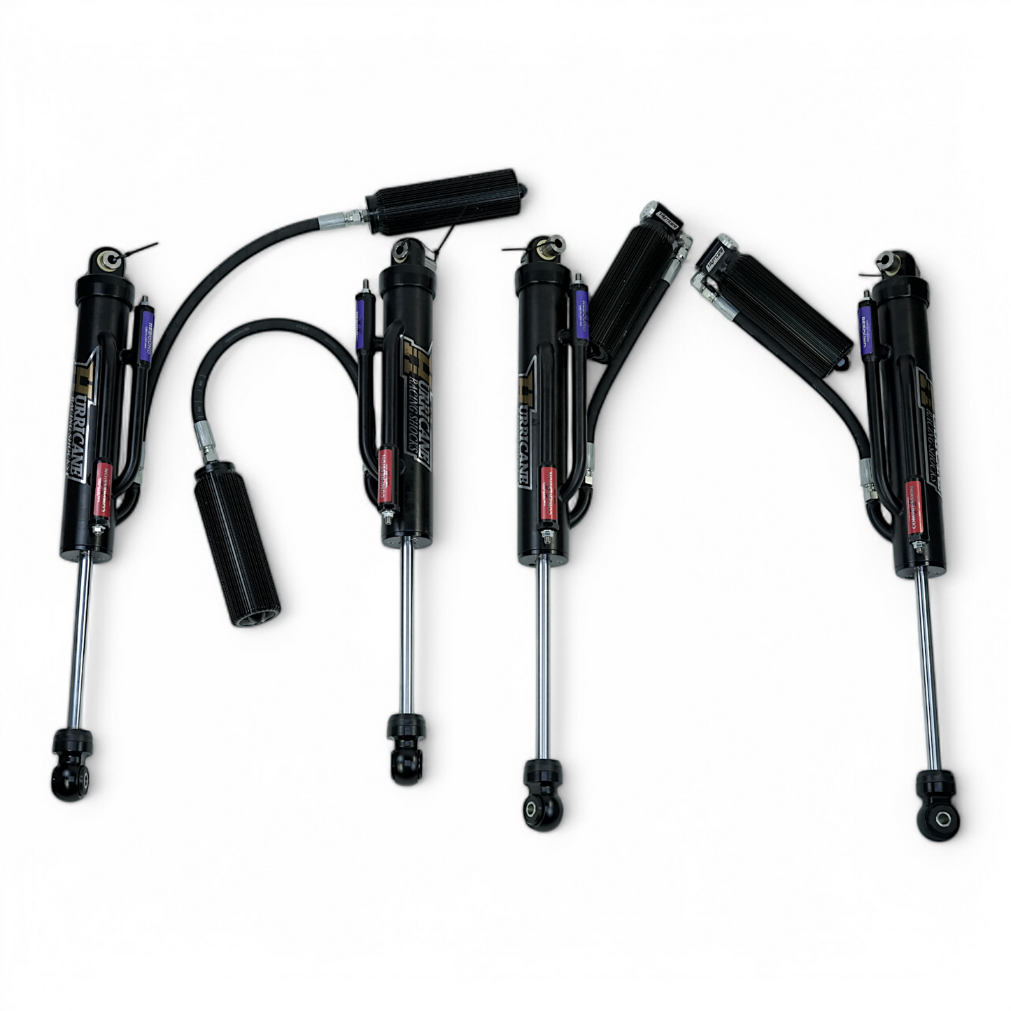 Hurricane Performance Adventure Series 2.5" Double Bypass Shocks for Jeep Wrangler  JL,JT & 392