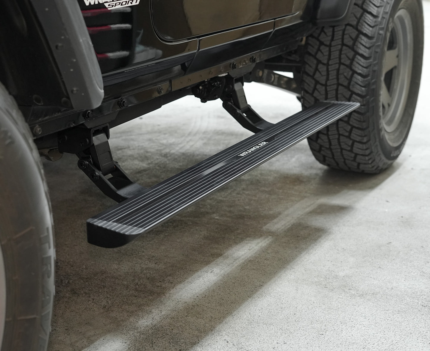 AMR Smart Power Side Steps for Jeep Wrangler JL (2018-2026)  & 392 (2021-2026)