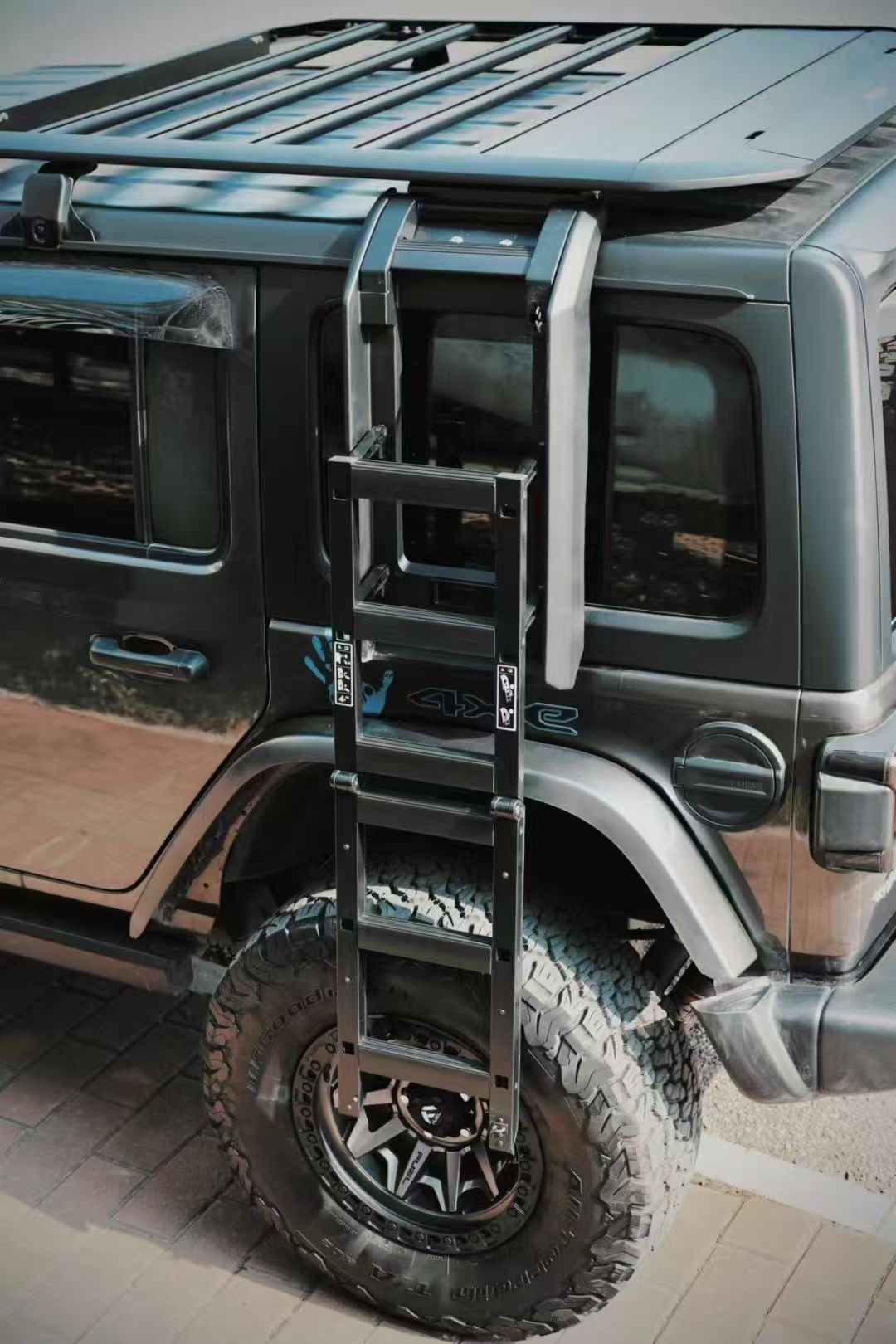 Aluminum Roof Rack for Jeep Wrangler JL - 4 Door