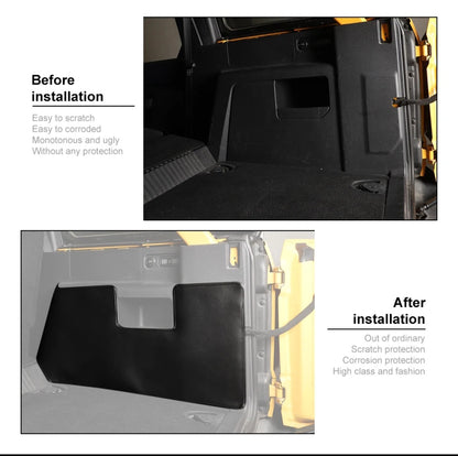 Rear Trunk Side Protective Cover Mat For Ford Bronco 21+-4 Door