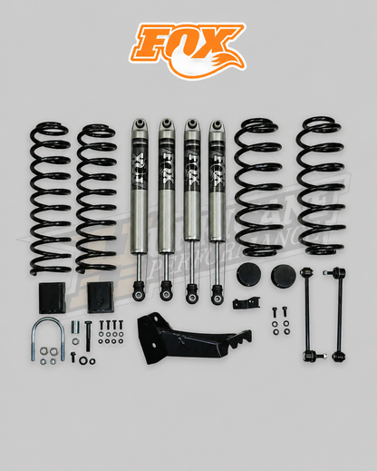 HURRICANE Performance 2.5 inch Lift Kit With Fox 2.0 Shocks for Jeep Wrangler JL