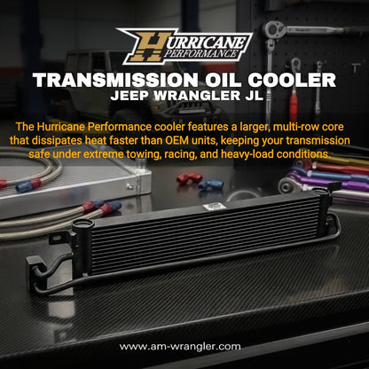 Hurricane Transmission Oil  Cooler for Jeep JL & JT