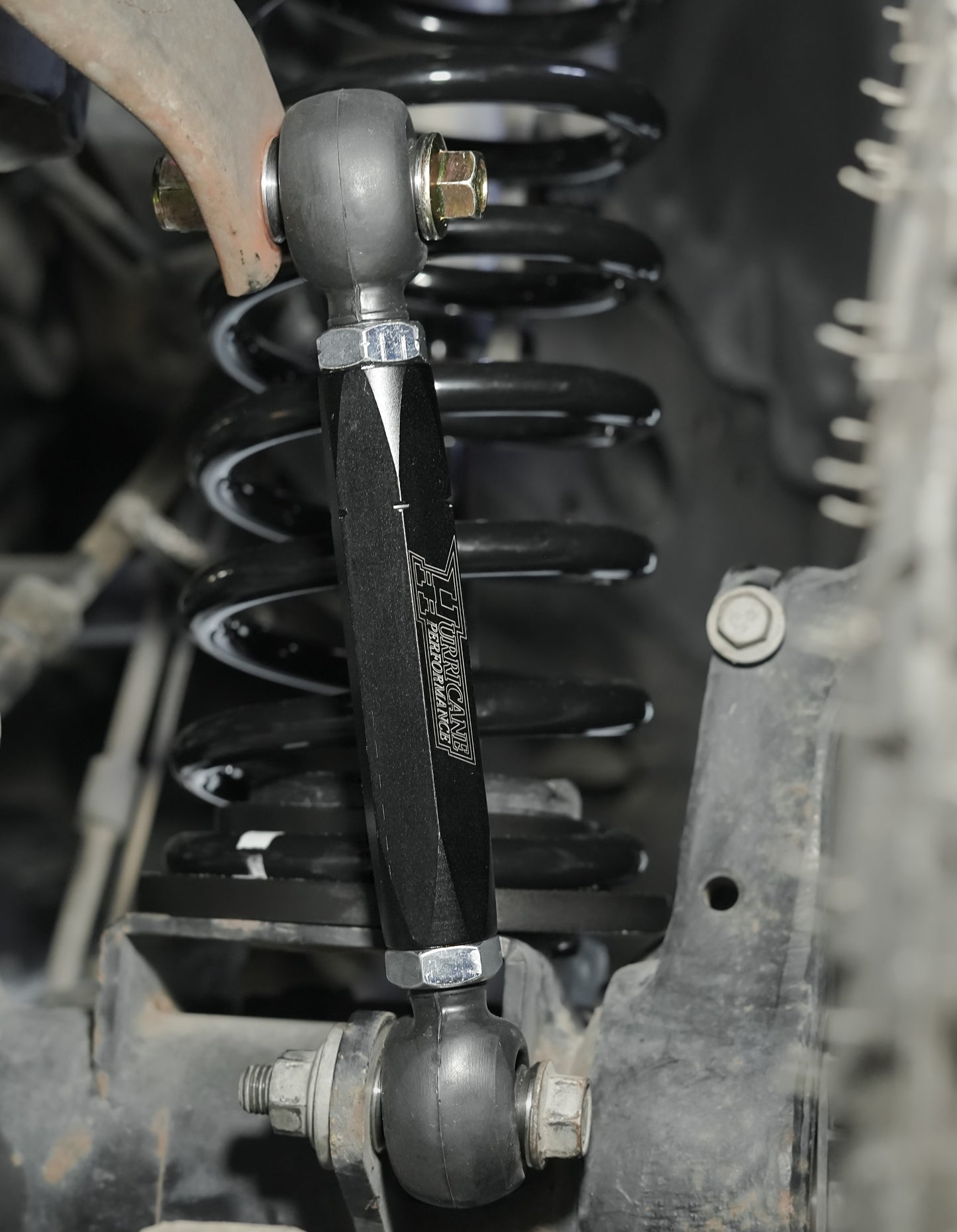Hurricane Performance Super Duty Front Adjustable Sway Bar End Link for Jeep Wrangler JL/JK
