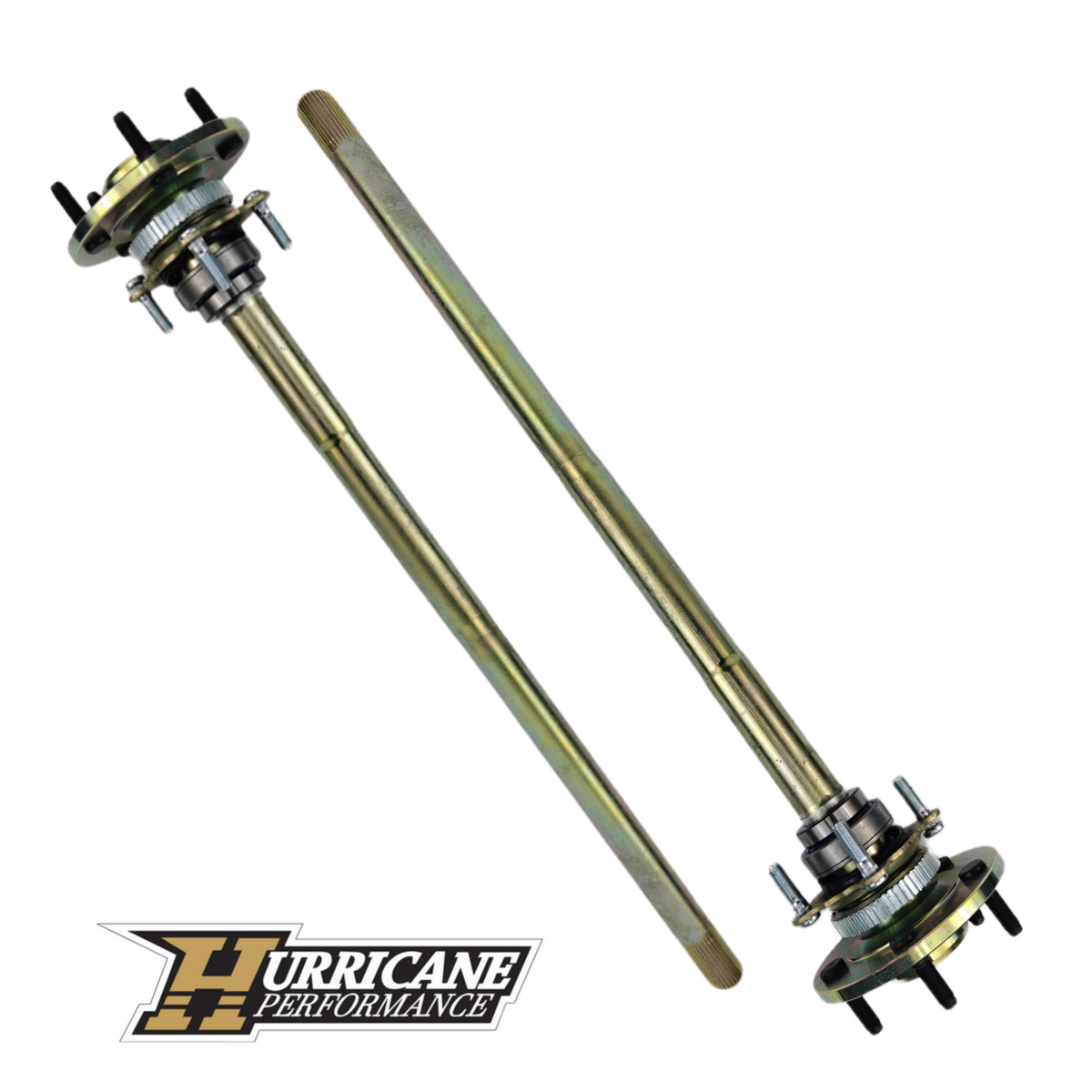 Hurricane Heavy Duty Rear Axle Shaft with Bearing for Jeep Wrangler JK ...