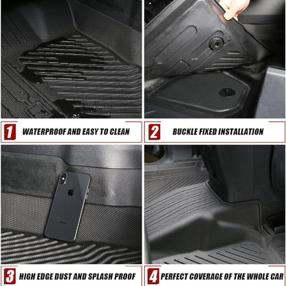 AMR Black TPE Floor Mat for Bronco 4 door