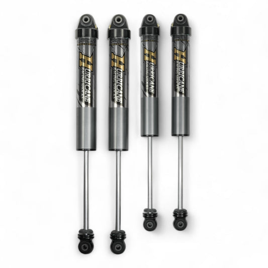 Hurricane Racing Series 2.5"  Aluminum Shocks with Internal reservoir for Jeep Wrangler JL