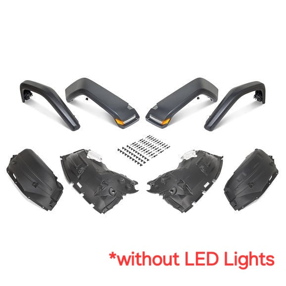 AMR High Fenders without LED Lights for Jeep Wrangler JL